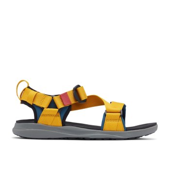 Columbia Sandal, Sandalias Azules Dorados Amarillos Para Hombre | 935701-FWQ